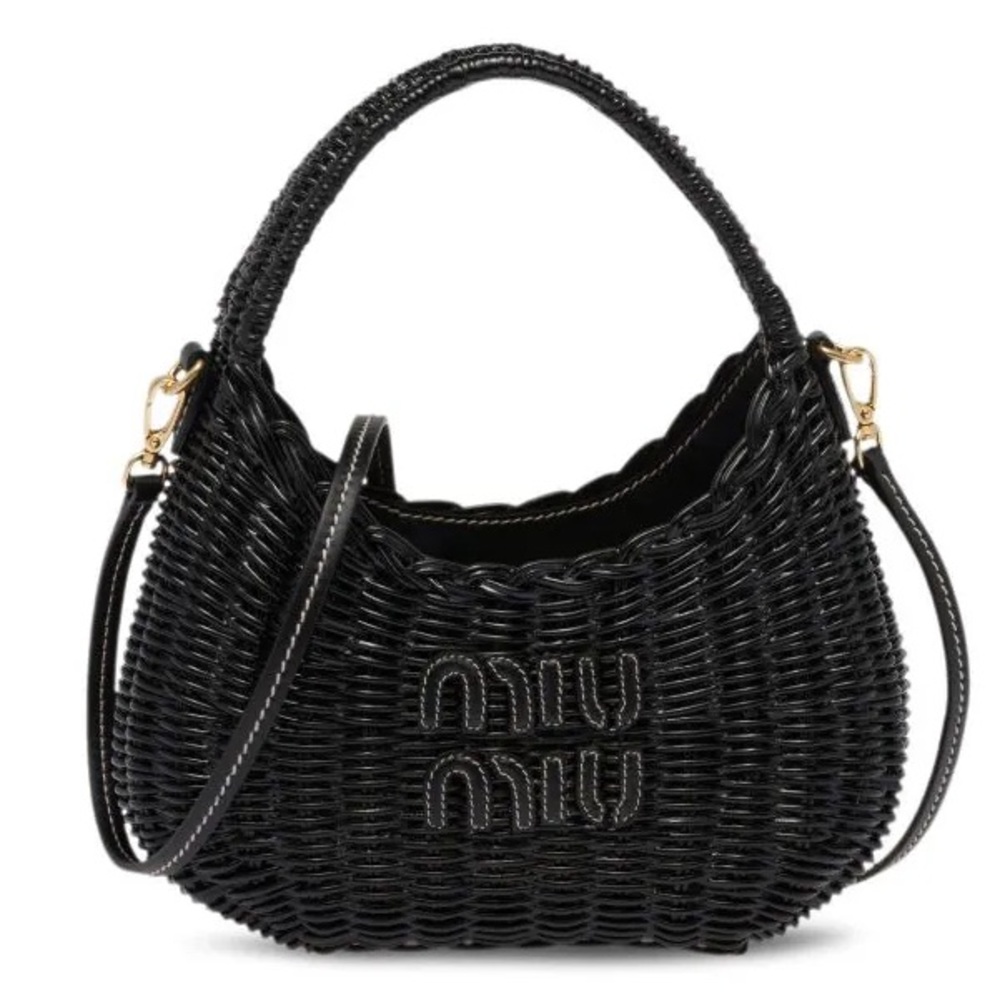 Miu Miu wicker bag